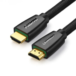 Кабель HDMI- HDMI  1.0м UGREEN HD118 (40408), черный