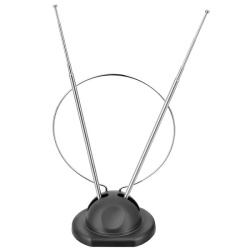 Антенна телевизионная Starwind CA-100 5дБ комнатная пассивная черный