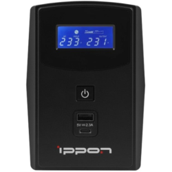 ИБП 600ВА Ippon Back Power Pro II 600 черный