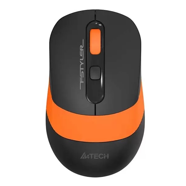 Мышь беспроводная A4Tech Fstyler FG10 черно-оранжевый