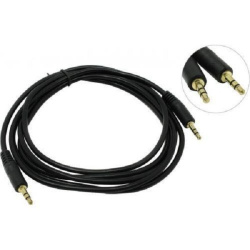 Аудиокабель 3.5мм jack - 3.5мм jack  2.0м, Exegate EX-CCA-404-2.0 черный