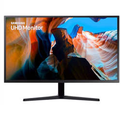 Монитор Samsung 31.5" LU32J590UQPXEN темно-серый (3840x2160, 60Hz, VA, 4 мс, 270 кд/м2, 3000:1, 178°/178°, HDMIх2/DisplayPort)