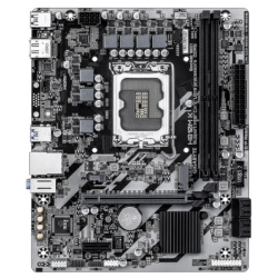 Материнская плата Gigabyte H810M K (LGA 1851, Intel H810M, Micro-ATX, 2xDDR5 6400 МГц, 4xSATA, 1xM.2, 1хPCI-E x16, 1хPCI-E x1, HDM/DP)