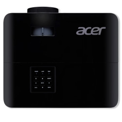 Проектор Acer projector X1128H чёрный (DLP, SVGA (800x600), 4800 лм, 20000:1, HDMI/2хVGA/RCA, колонки 3 Вт, ресурс лампы 10000 ч)