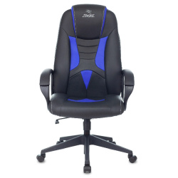 Zombie 8 синий (экокожа, 120кг, крестовина пластик, колесики пластик)