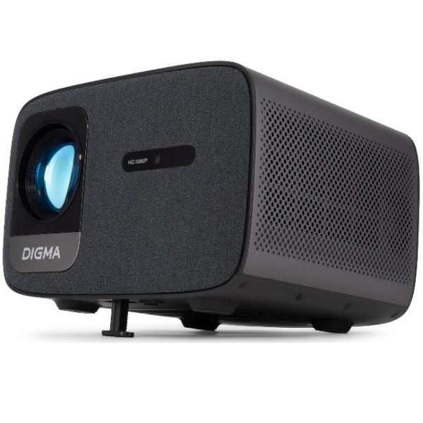 Проектор Digma DP-FHD450A чёрный (LCD, Full HD(1920x1080), 8000 лм, 3000:1, 2хHDMI,Wi-Fi/Bluetooth, колонки 6 Вт, ресурс лампы 50000 ч)
