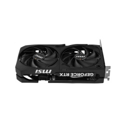 Видеокарта NVIDIA GeForce RTX 5060 8Gb (MSI GeForce RTX 5060 SHADOW 2X OC) (PCIe 5.0, 2280-2527 МГц, 8 Гб GDDR7 28000 МГц, 128 бит, HDMI/DisplayPort x3)