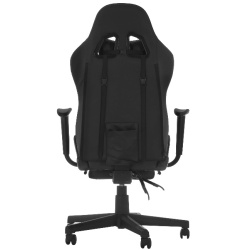 Кресло игровое Watcher Черный (экокожа, 120кг, крестовина пластик, колесики пластик, подголовник, поддержка поясницы, подставка под ноги, подсветка)