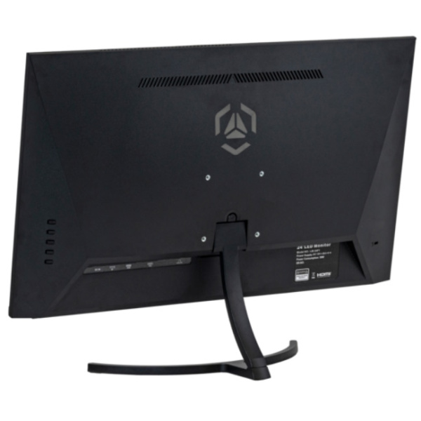 Монитор 27" ГРАВИТОН МН27А черный (1920х1080, 75 Гц, IPS, 5 мс, 300 кд/м2, 1000:1, 178°/178°, HDMI/VGA/DisplayPort, колонки, регулировка высоты)