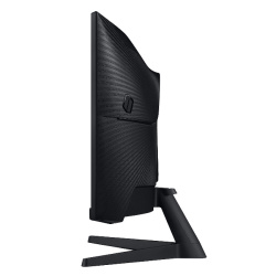 Монитор игровой Samsung 34" Odyssey G5 C34G55TWWI черный (3440x1440, 165Гц, VA, 1 мс, 250 кд/м2, 2500:1, 178°/178°, HDMI/DisplayPort)